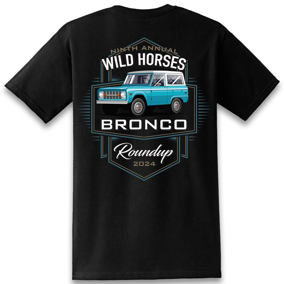 2024 WILD HORSES Roundup Event T-Shirt